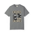 Excuses Don't Burn Calories | Motivational Fitness T-Shirt - FitLife - WellnessOasis