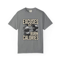 Excuses Don't Burn Calories | Motivational Fitness T-Shirt - FitLife - WellnessOasis