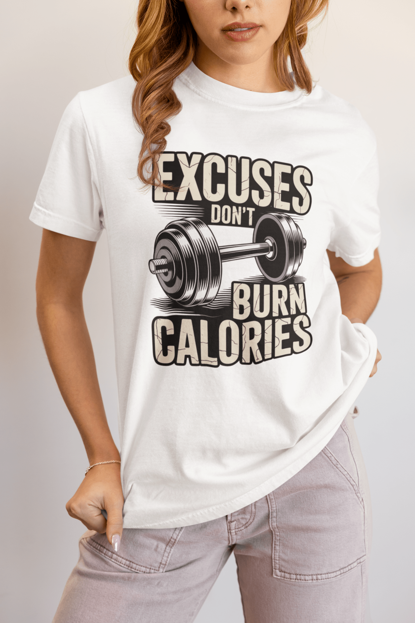 Excuses Don't Burn Calories | Motivational Fitness T-Shirt