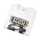 Excuses Don't Burn Calories | Motivational Fitness T-Shirt - FitLife - WellnessOasis