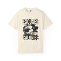 Excuses Don't Burn Calories | Motivational Fitness T-Shirt - FitLife - WellnessOasis