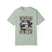 Excuses Don't Burn Calories | Motivational Fitness T-Shirt - FitLife - WellnessOasis
