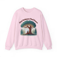 Find Balance Find Peace Sweatshirt - FitLife - WellnessOasis