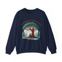 Find Balance Find Peace Sweatshirt - FitLife - WellnessOasis