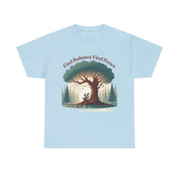 Find Balance Find Peace T-Shirt - FitLife - WellnessOasis