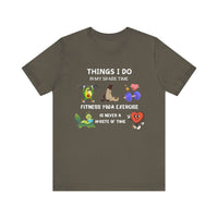 Fitness Fun Tee - Healthy Lifestyle Motif - FitLife - WellnessOasis