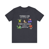 Fitness Fun Tee - Healthy Lifestyle Motif - FitLife - WellnessOasis