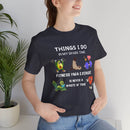 Fitness Fun Tee - Healthy Lifestyle Motif - FitLife - WellnessOasis
