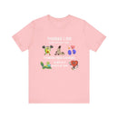Fitness Fun Tee - Healthy Lifestyle Motif - FitLife - WellnessOasis