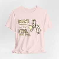 Fuel Your Soul Motivational Fitness Shirt - FitLife - WellnessOasis