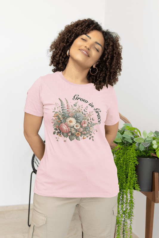 Grow in Grace Tee - FitLife - WellnessOasis