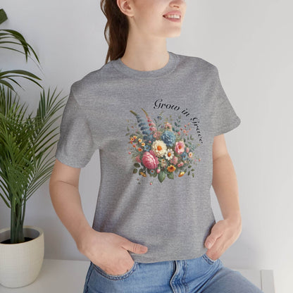 Grow in Grace Tee - FitLife - WellnessOasis