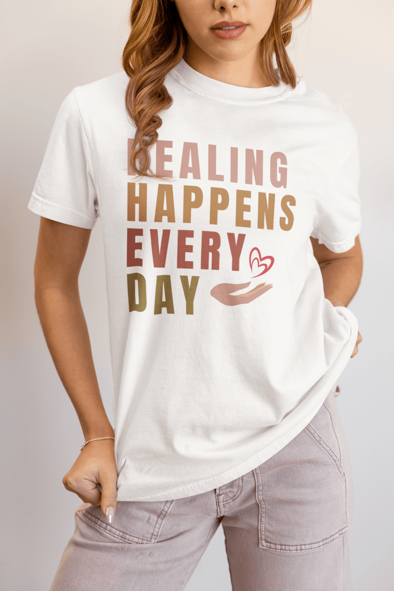 Healing Happens Every Day T-Shirt – Mental Health Tee