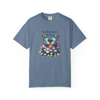 Healing Starts Within Butterfly T-shirt - FitLife - WellnessOasis