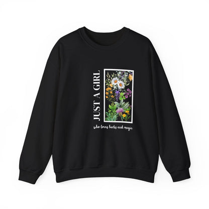 Herbal Design Sweatshirt - FitLife - WellnessOasis