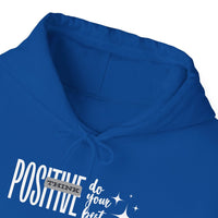 Hooded Sweatshirt Think Positive - FitLife - WellnessOasis