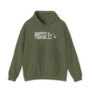 Hooded Sweatshirt Think Positive - FitLife - WellnessOasis
