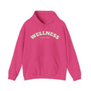 Hooded Sweatshirt with WELLNESS is your oasis - FitLife - WellnessOasis