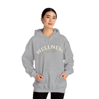 Hooded Sweatshirt with WELLNESS is your oasis - FitLife - WellnessOasis