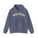 Hooded Sweatshirt with WELLNESS is your oasis - FitLife - WellnessOasis