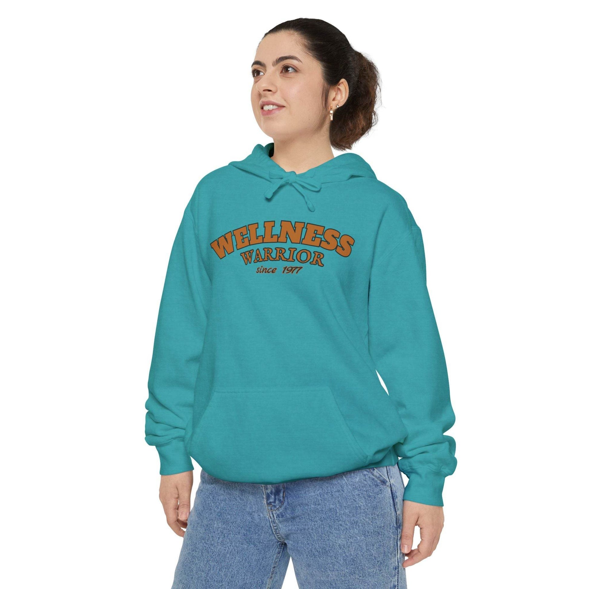 Hoodie - Wellness Warrior since 1977 - FitLife - WellnessOasis