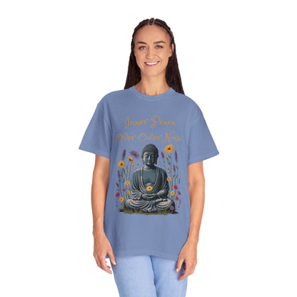 Inner Peace T-Shirt – Mindfulness & Calm Vibes Tee - FitLife - WellnessOasis