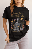 Inner Peace T-Shirt – Mindfulness & Calm Vibes Tee - FitLife - WellnessOasis