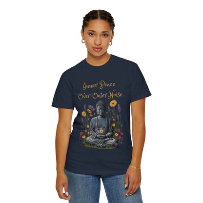 Inner Peace T-Shirt – Mindfulness & Calm Vibes Tee - FitLife - WellnessOasis