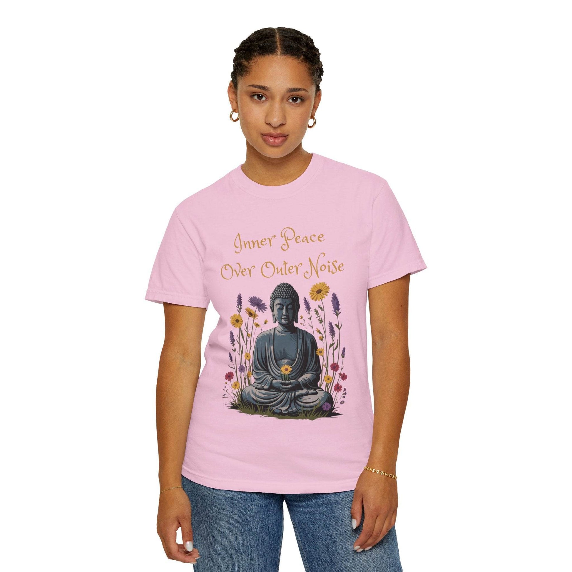 Inner Peace T-Shirt – Mindfulness & Calm Vibes Tee - FitLife - WellnessOasis
