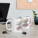 Inspirational Ceramic Mug - Your Vibe, Your Energy - FitLife - WellnessOasis