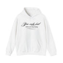 Inspirational Hoodie - You Only Fail When You Stop Trying - FitLife - WellnessOasis
