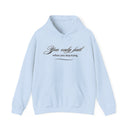 Inspirational Hoodie - You Only Fail When You Stop Trying - FitLife - WellnessOasis