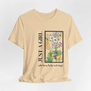 Just a Girl Herbal Graphic Tee - FitLife - WellnessOasis