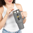 Less Stress More Zest Insulated 40oz Travel Mug - FitLife - WellnessOasis