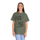 Let That Sht Go T-Shirt - Relaxed Fit Tee for Stress Relief - FitLife - WellnessOasis