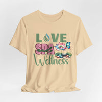 Love Spa Wellness Tee - FitLife - WellnessOasis