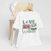Love Spa Wellness Tee - FitLife - WellnessOasis
