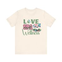 Love Spa Wellness Tee - FitLife - WellnessOasis