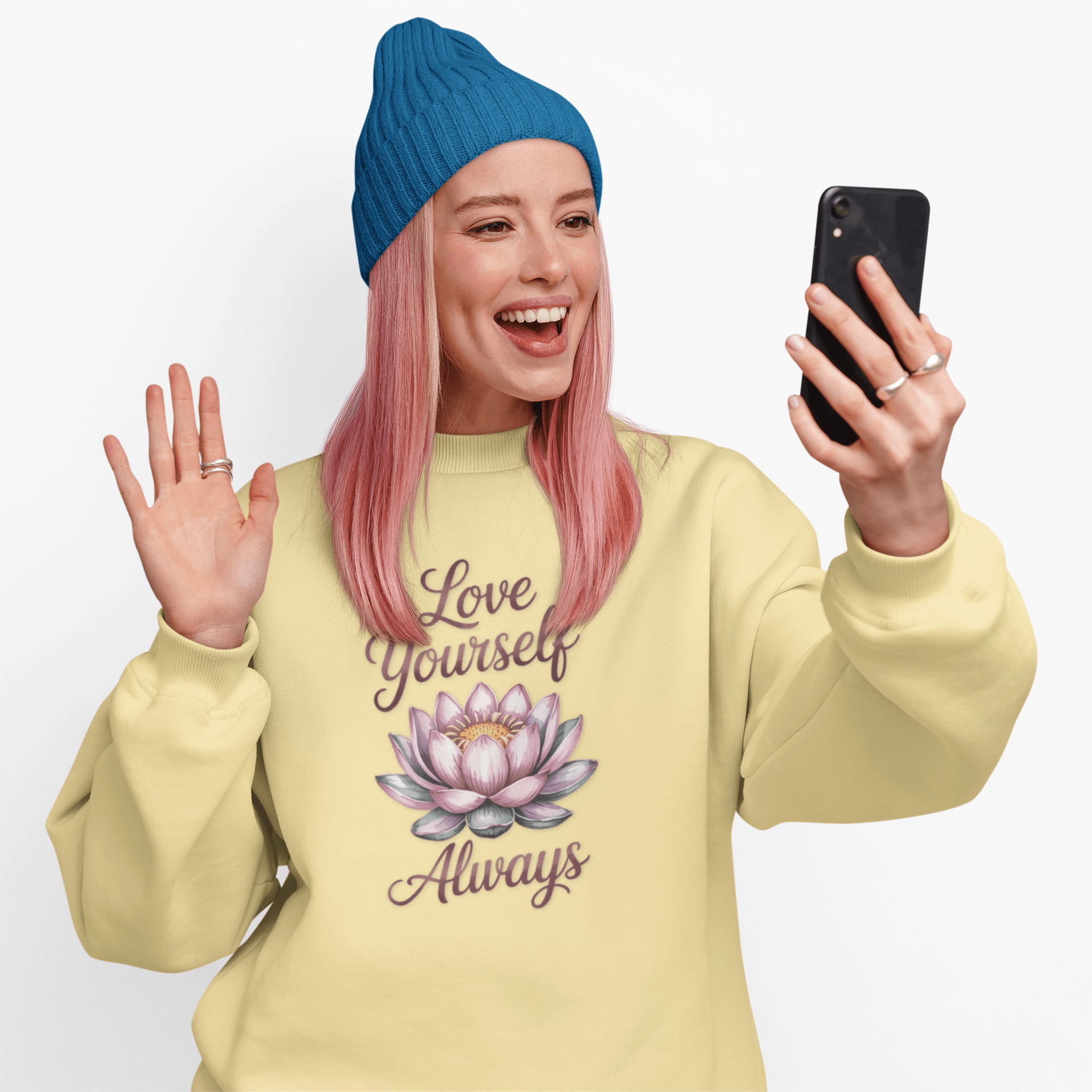 Love Yourself Always Sweatshirt - FitLife - WellnessOasis