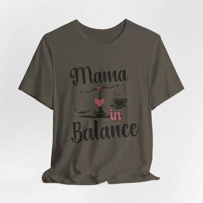 Mama in Balance T-Shirt – Stylish Comfort for Mindful Moms - FitLife - WellnessOasis