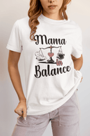 Mama in Balance T-Shirt – Stylish Comfort for Mindful Moms - FitLife - WellnessOasis