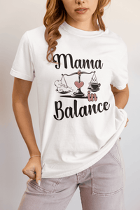 Mama in Balance T-Shirt – Stylish Comfort for Mindful Moms - FitLife - WellnessOasis