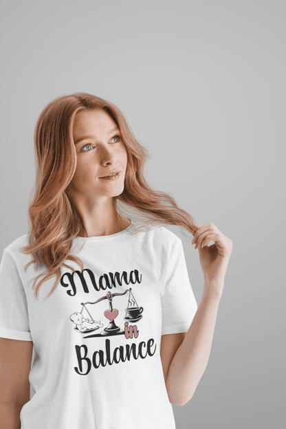 Mama in Balance T-Shirt – Stylish Comfort for Mindful Moms - FitLife - WellnessOasis