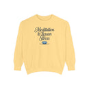 Meditation to Lessen Stress Sweatshirt - FitLife - WellnessOasis