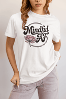 Mindful AF T-Shirt – Bold Mindfulness Statement Tee - FitLife - WellnessOasis
