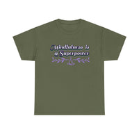 Mindfulness Superpower Tee - FitLife - WellnessOasis