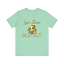 Motivational Zesty Tee - Less Stress More Zest! - FitLife - WellnessOasis
