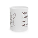 Mug Caffeine Kindness and Self - care - FitLife - WellnessOasis