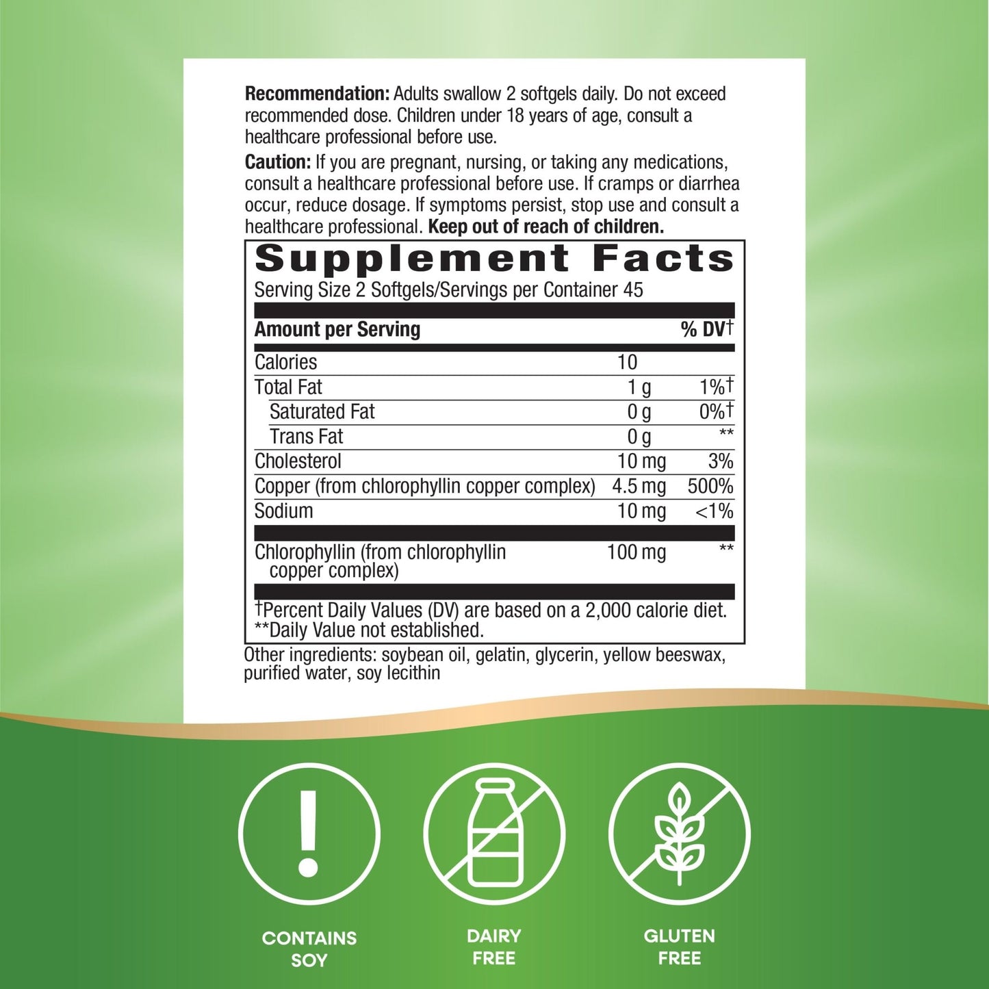 Nature’s Way Chlorofresh Chlorophyll Concentrate, Supports Detox - FitLife - WellnessOasis