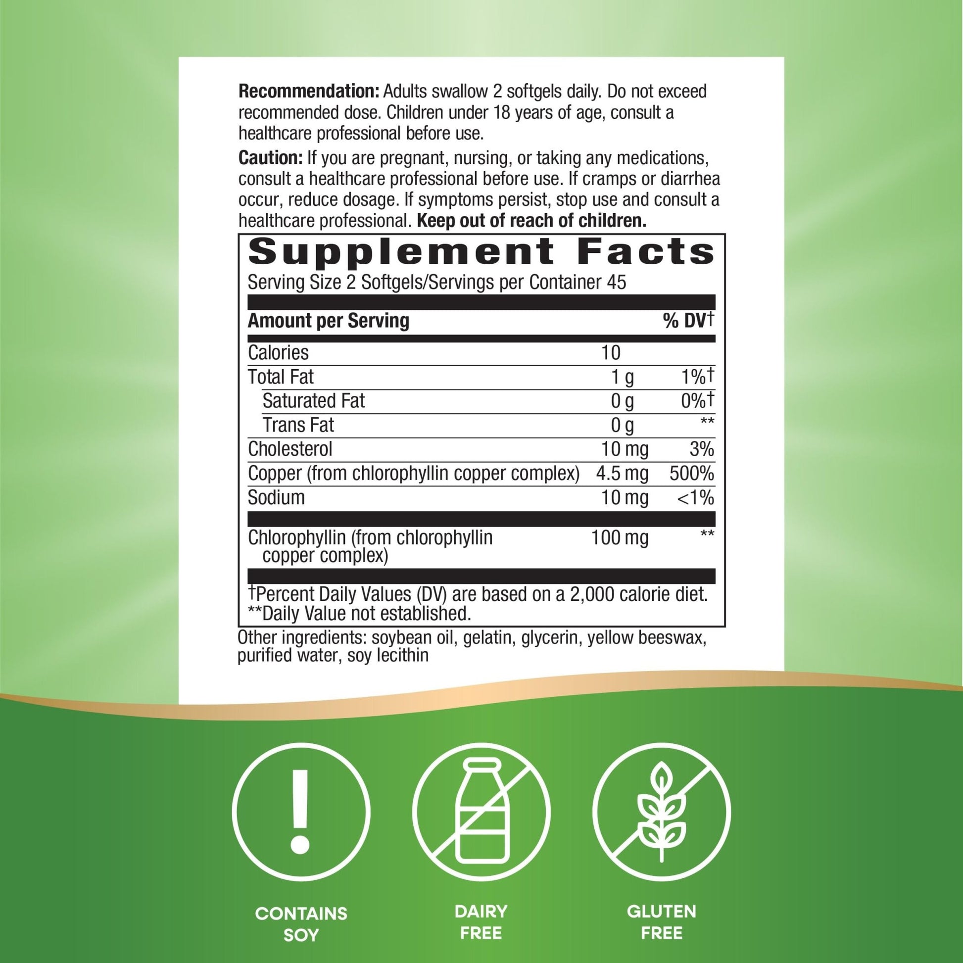 Nature’s Way Chlorofresh Chlorophyll Concentrate, Supports Detox - FitLife - WellnessOasis